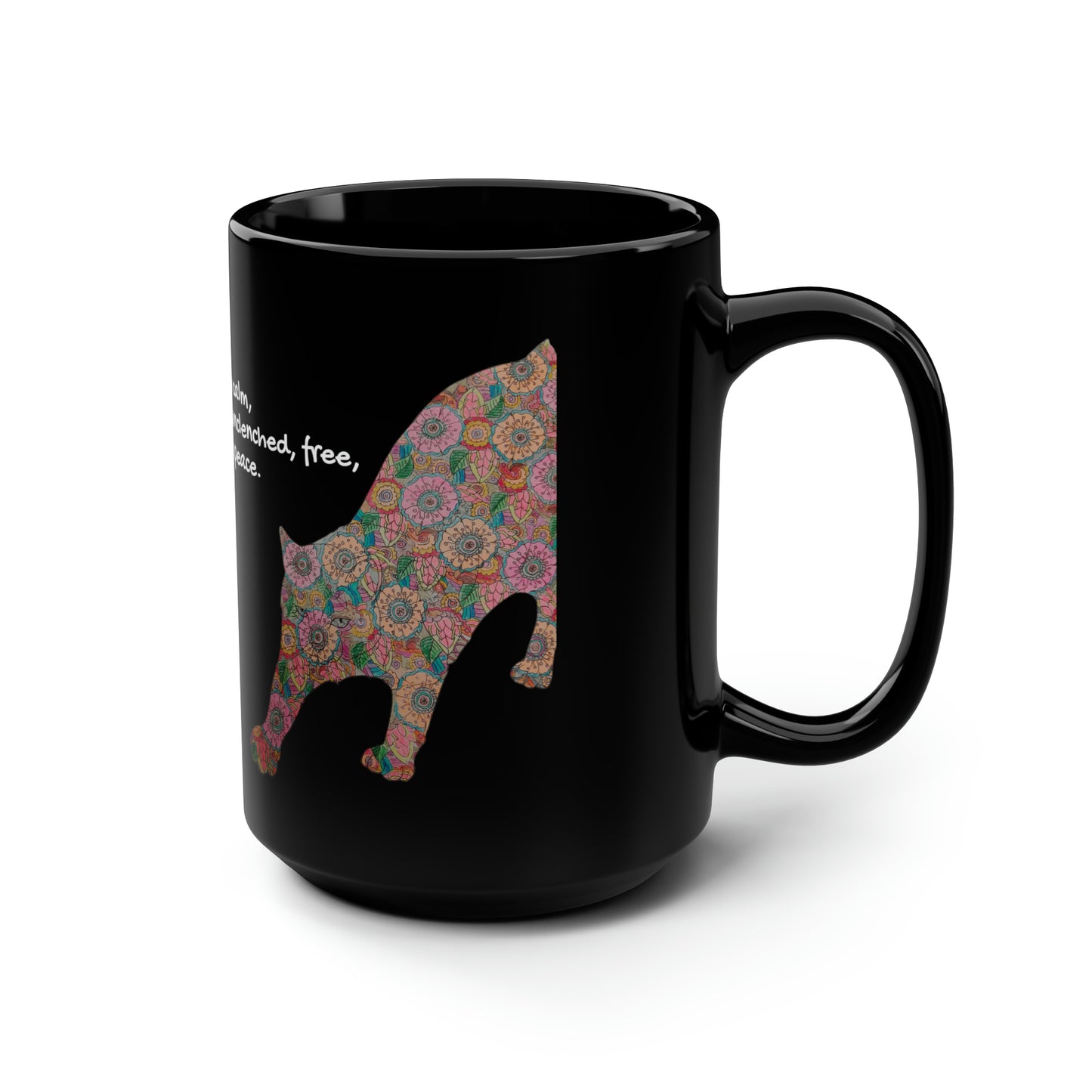 Black Mug, 15oz