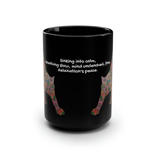 Black Mug, 15oz