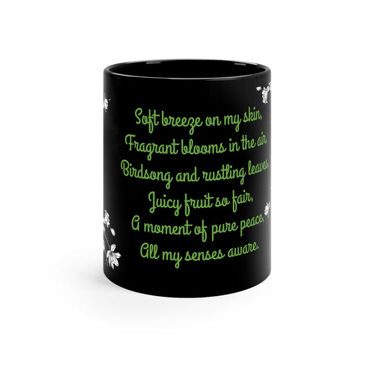 11oz Black Mug